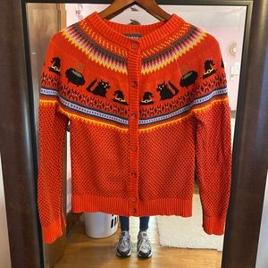 ModCloth Halloween Cardigan